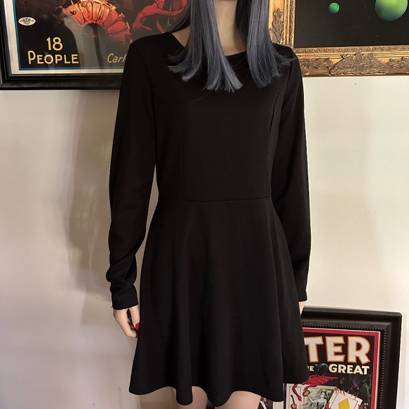 Gypsy Warrior Dresses & Skirts - Gypsy Warrior Black Long Sleeve Ponte Dress